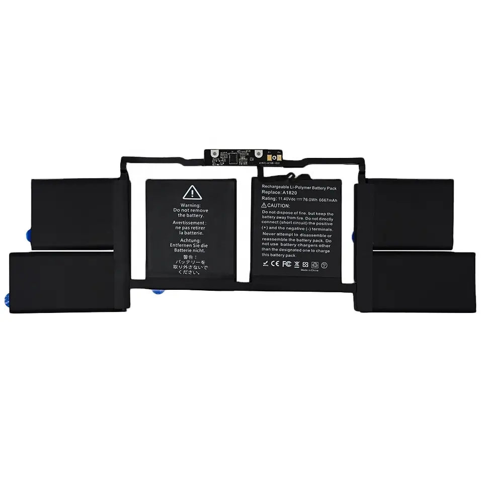 Batterie A1820 pour MacBook Pro 15" A1707 2016-2017