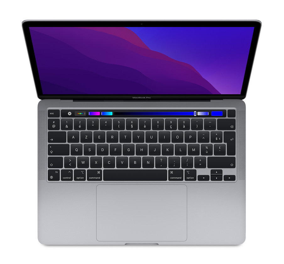 MacBook Pro Touch bar 13" 2020 - Puce M1 - 3,2 Ghz 8 Go