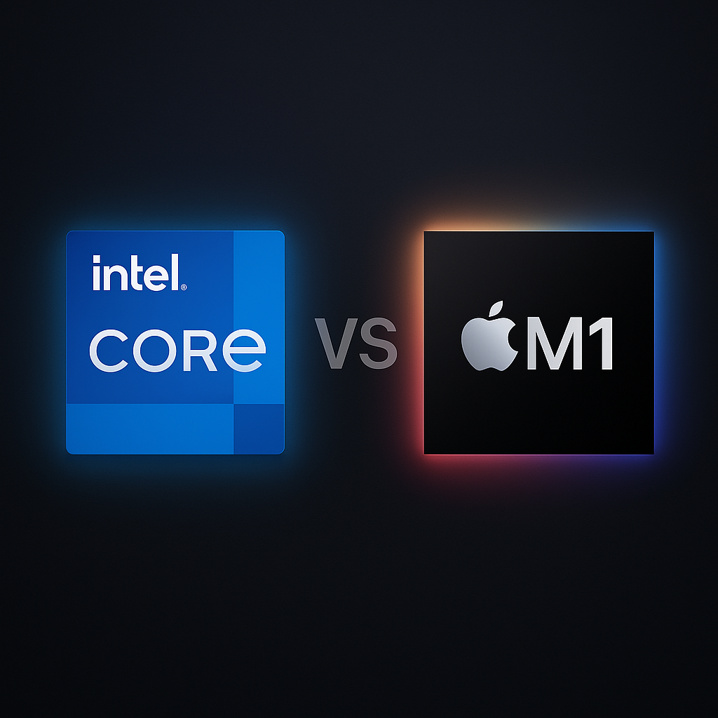 Intel Core VS M1 Apple - Qui gagne le match ?